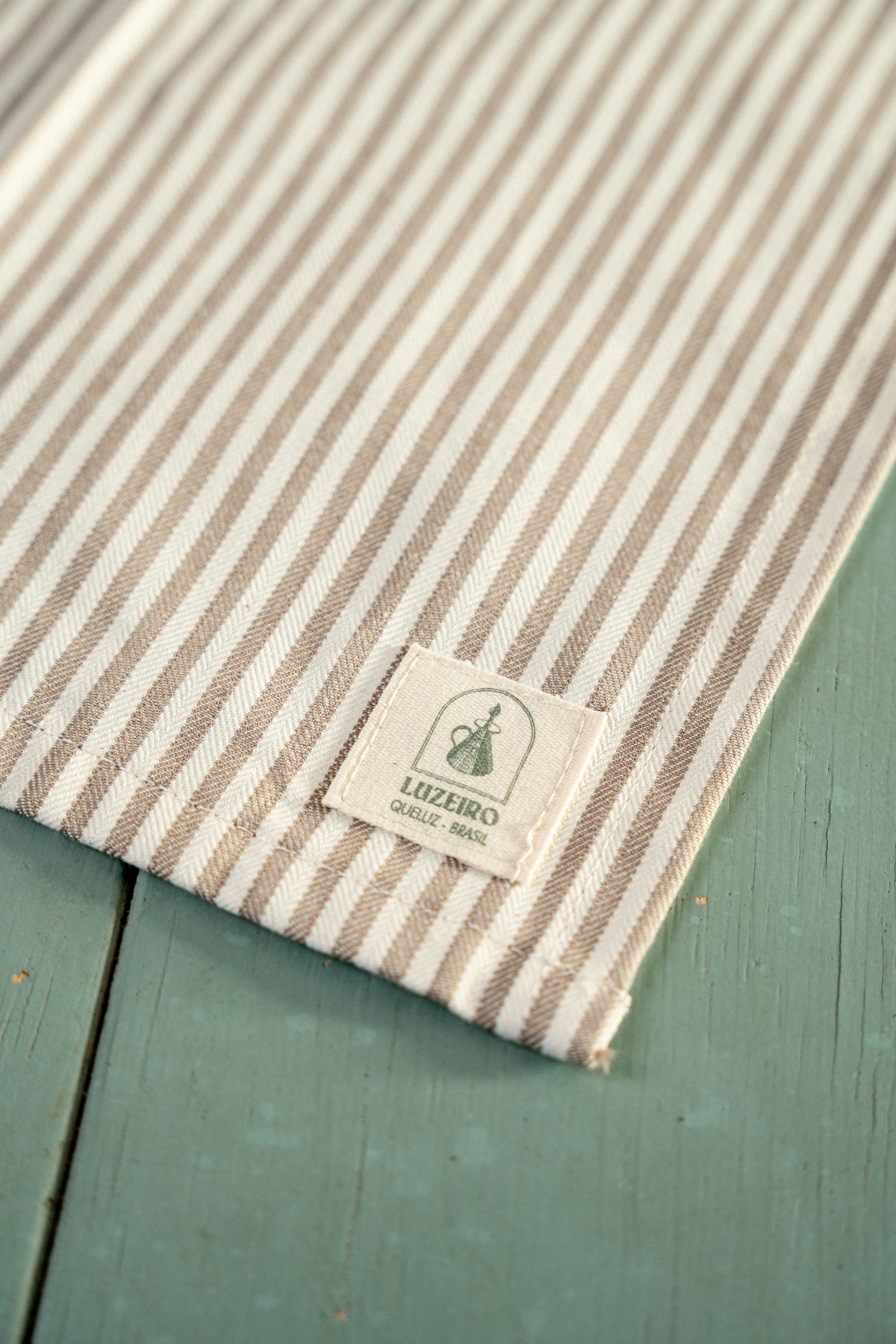 Avental Listra Luzeiro - Bege