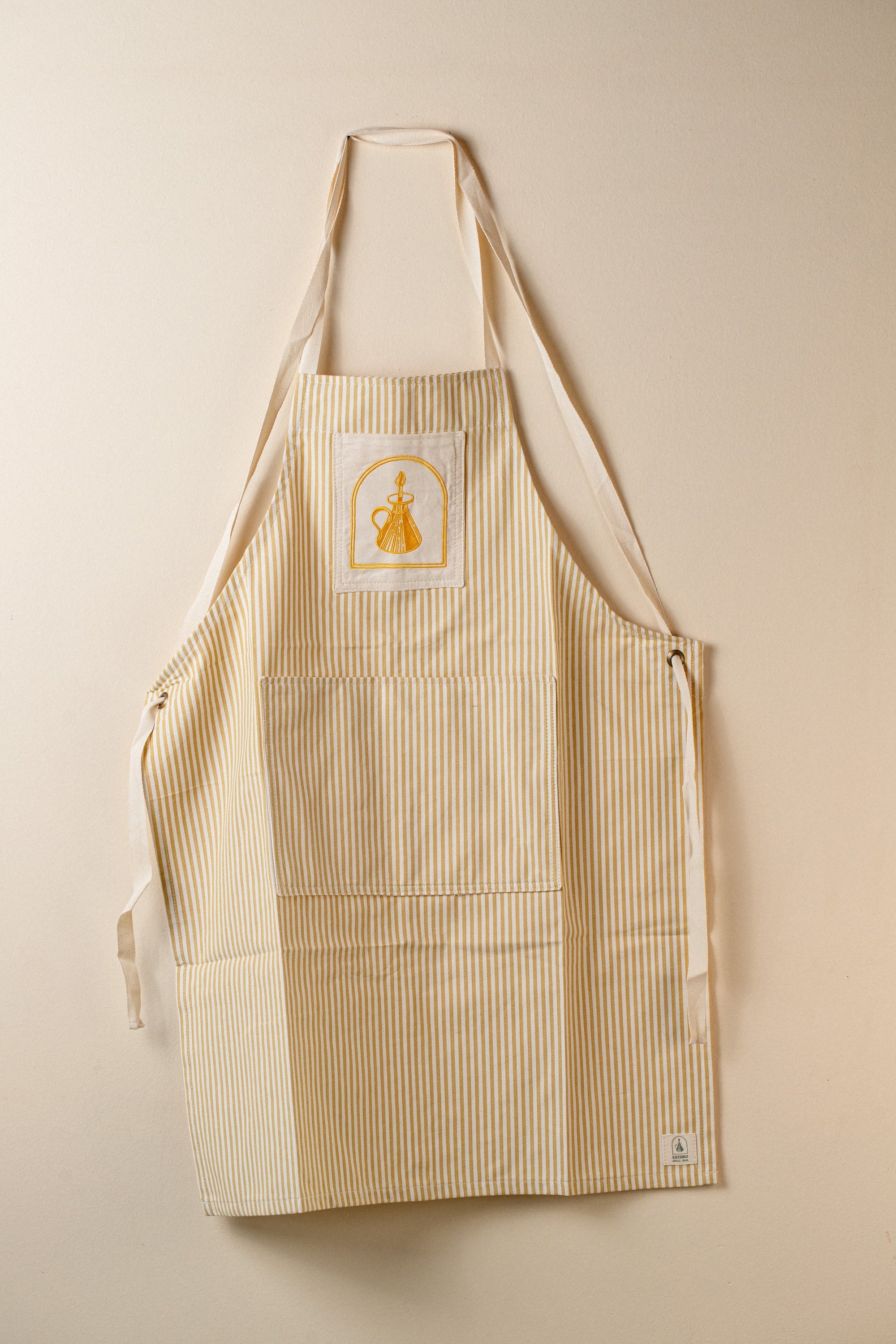 Avental Listra Luzeiro - Amarelo