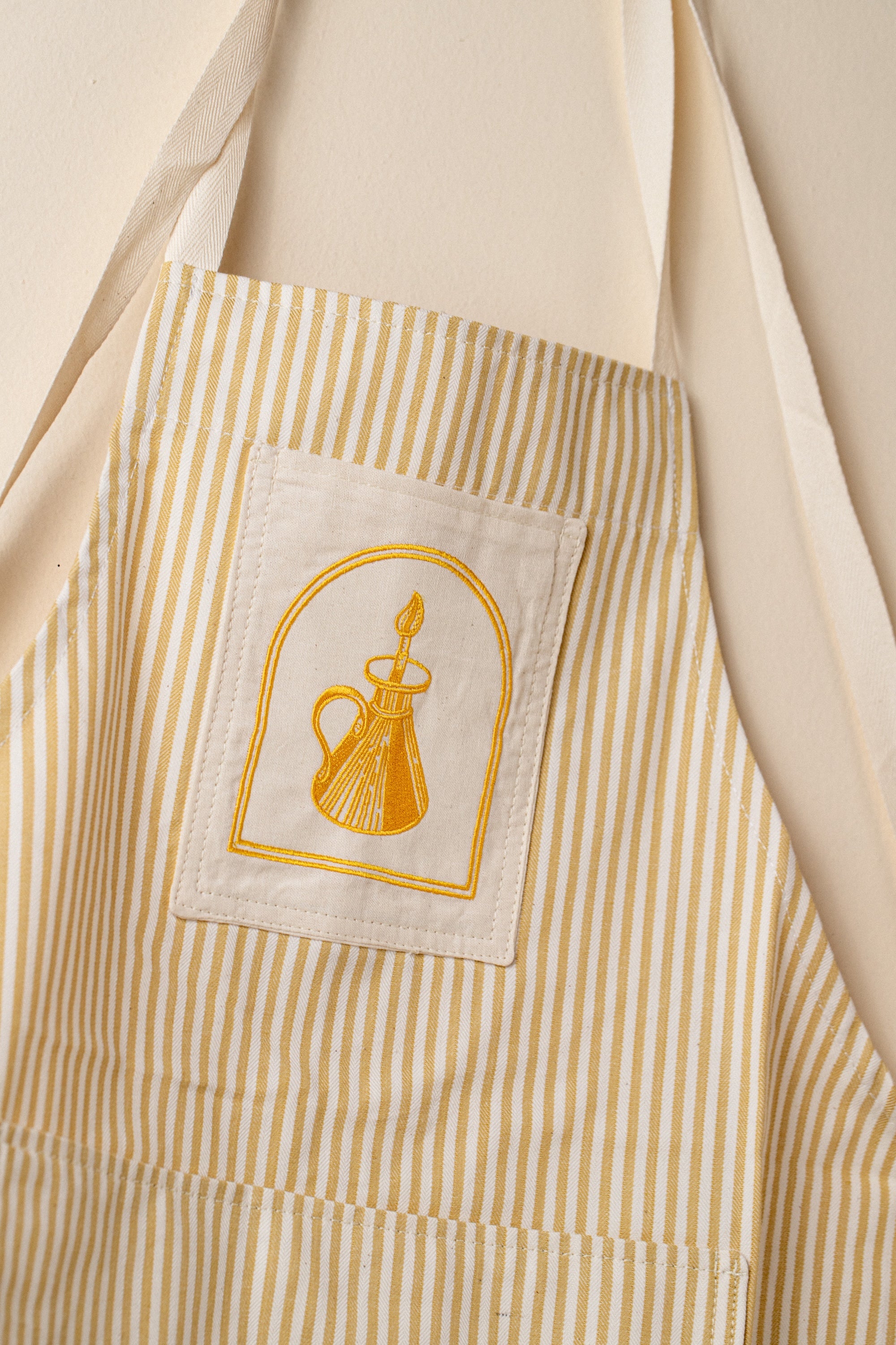 Avental Listra Luzeiro - Amarelo