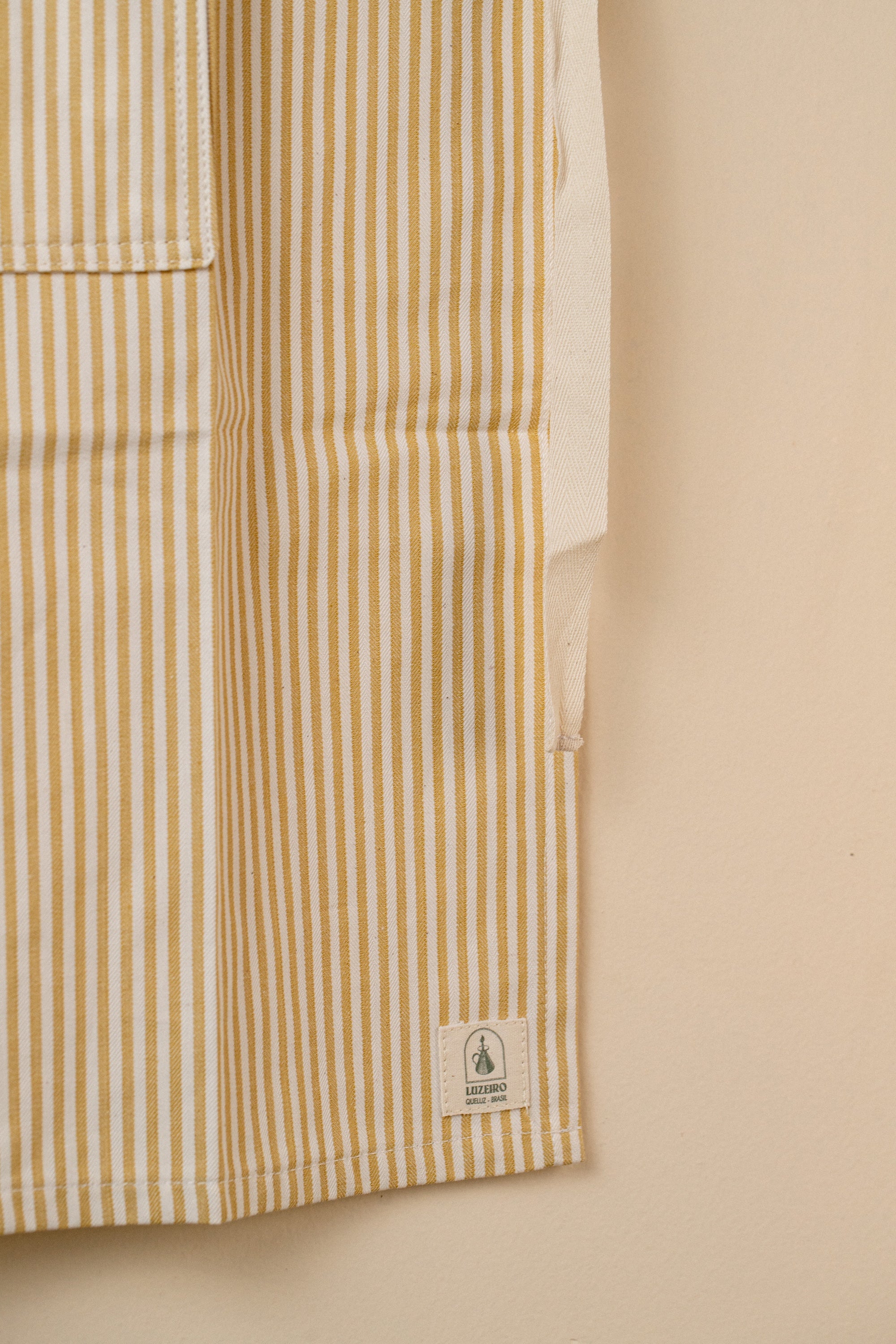 Avental Listra Luzeiro - Amarelo
