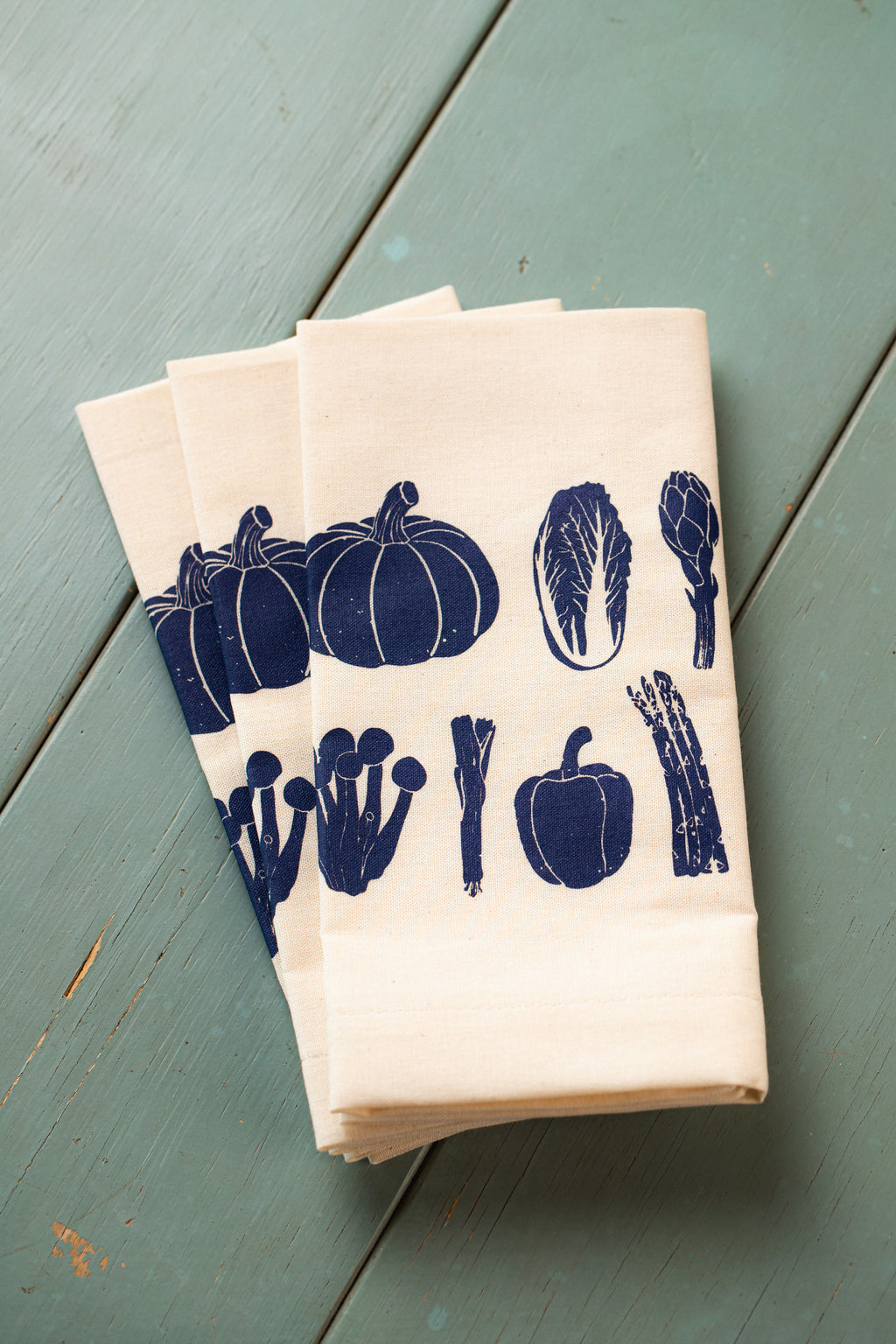 Guardanapo Legumes - Marinho