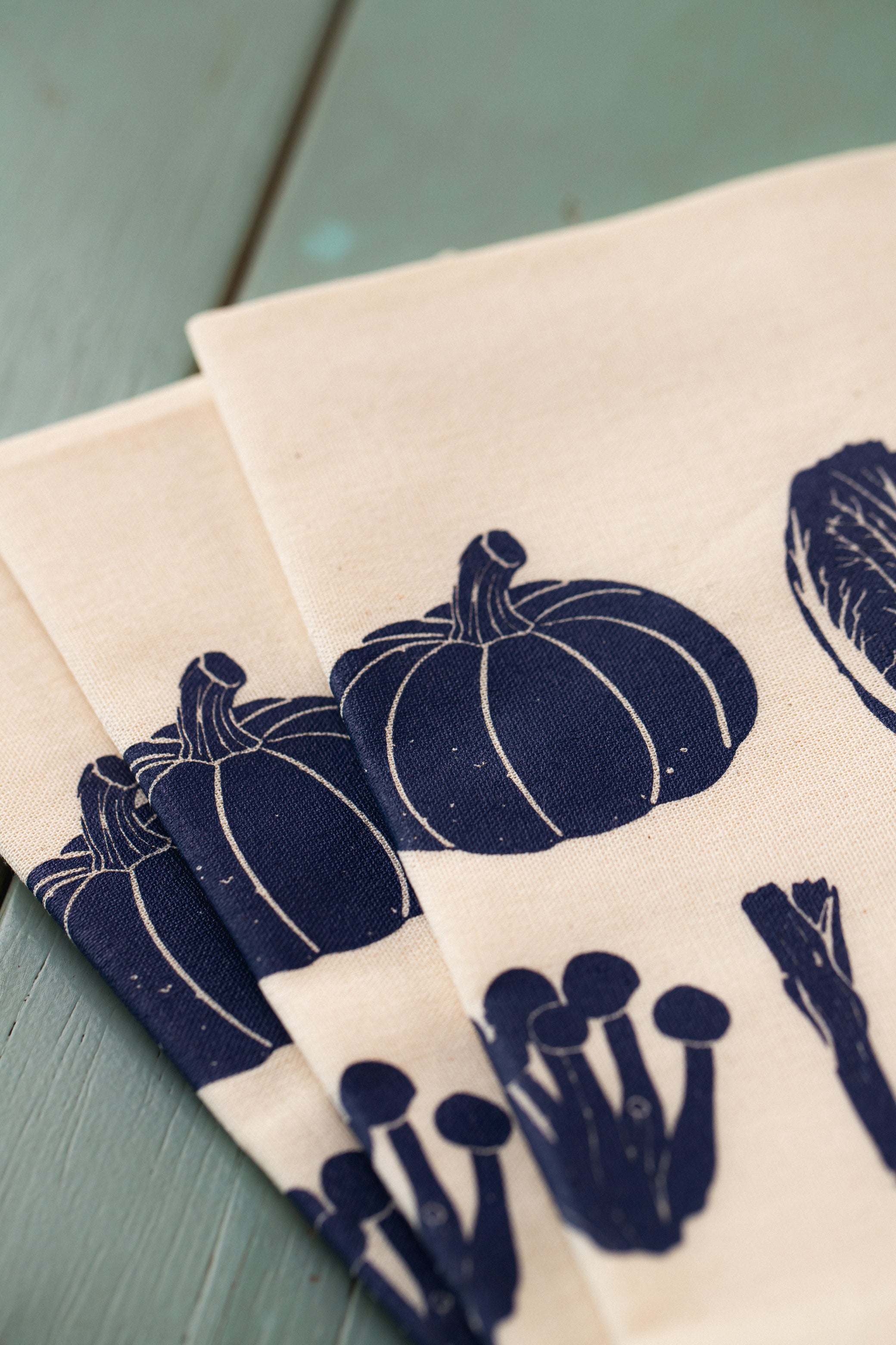 Guardanapo Legumes - Marinho