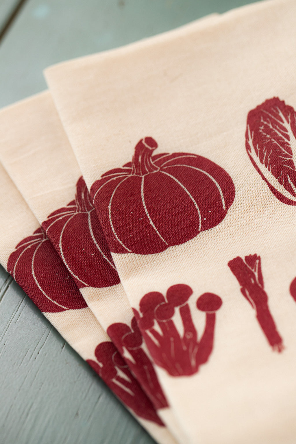 Serviette de table Légumes - Vin